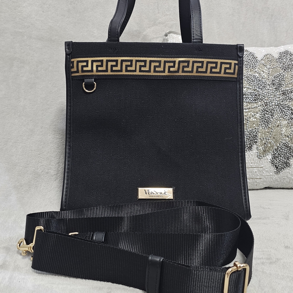 Versace Black and Gold Women's Bag
